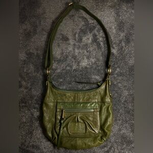 Fossil Long Live Vintage Purse. Color is moss green